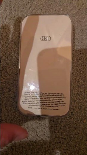 brand new ipod touch 7th generation