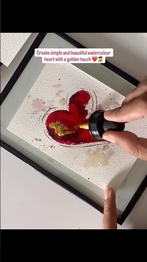 Easy Watercolor Valentine's Day Cards for beginners step by step | Simple Watercolor Cards