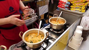 Korea Egg Noodles - Ramyeon, 3,000KRW - Korean Street Food | Freedom Craft