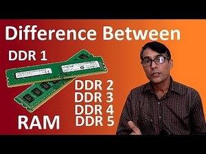 What is difference between DDR1, DDR 2, DDR 3, DDR 4, DDR 5 Ram | Explained in Detail