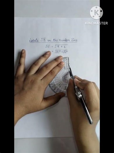 Class 9 Maths |Representation of √10 on a number line |Ch-1| Let’s Start Learning