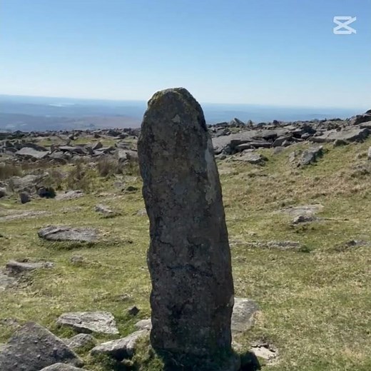Spectacular Dartmoor Views from Great Mis Tor near Princetown in the National Park
