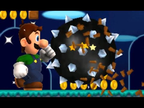 NSMB2 custom level - Giant Warp