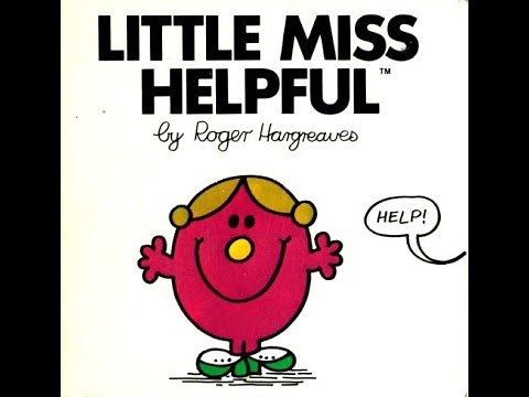 LITTLE MISS HELPFUL. Mr Men Little Miss Read Aloud Read Along.