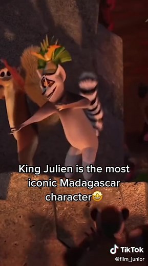 King Julien's Iconic Dance Moves in Madagascar Movies