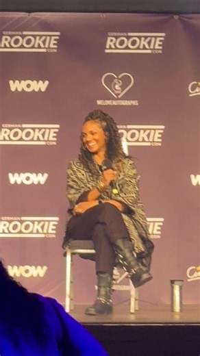 Nyla Harper / Mekia Cox ❤️ 01/03/2026 #germanrookiecon #rookiecon2026 #rookiecongermany #rookiecast #therookie