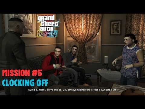 GTA IV: The Ballad of Gay Tony — Mission #5 - CLOCKING OFF (1080p60)