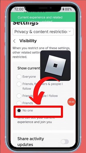 How To Turn Off Join in Roblox #roblox #shorts #viralshort #trending #viralreels #million #join