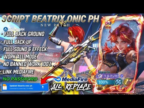 NEW!! Script Skin Beatrix FMVP Kelra No Password | Full Effect, Sound | New Patch