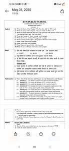 Homework Sheet for Class 9This homework sheet includes assign... | Filo