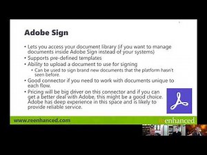 Power Automate Connectors for Document Signing