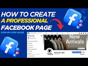 How To Create A Professional Facebook Page - Full Guide (2025)