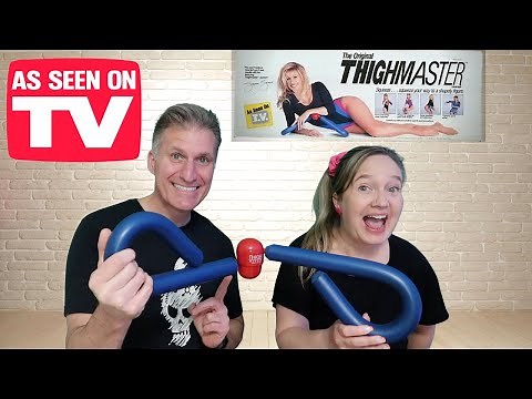 First Time Trying the Suzanne Somers Thigh Master! Does it Work?