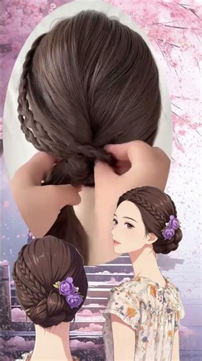 Easiest Updo for Beginners: Learn with Our Purple Hair Tutorial