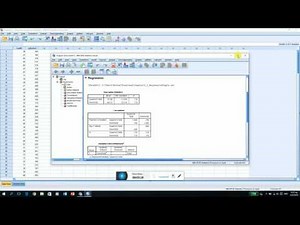 Απλή Γραμμική Παλινδρόμηση στο SPSS