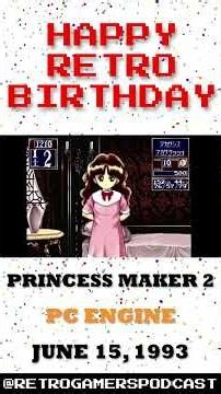 Happy Birthday to Princess Maker 2 on the PC Engine!