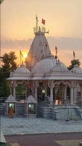 Maa Chamunda Temple..Thara. Tana...Banaskantha.. Sunset view At Arati of Maa ✨️