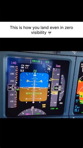pratham_pathak👨🏻‍✈️✈️ | Zero-visibility landings — how aircraft land when pilots can’t see the runway ✈️🌫️ In zero or near-zero visibility conditions, pilots rely... | Instagram