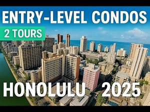 Honolulu Real Estate 2025: Entry-Level Condo Tours (Both Under $430K!)