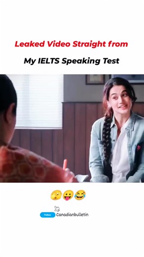 Canadaupdates on Instagram: "How many bands will I get from this speaking test? . . . . . . #canada #immigration #funnymemes #fun #ielts #englishlanguage #speakingenglish"