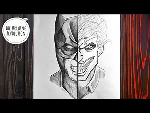 Batman vs joker pencil drawing//easy pencil sketch//pencil drawing//Batman vs joker artwork.