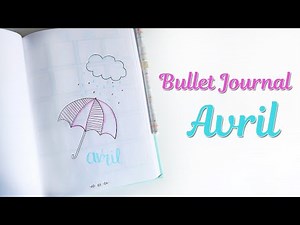 BULLET JOURNAL • PLAN WITH ME AVRIL | Pnixie
