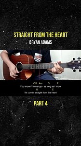 Straight From The Heart - Bryan Adams | Guitar Tutorial part 4 | Boss Biong