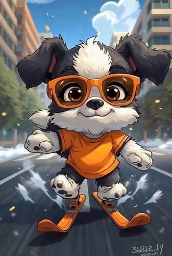 | 3D Cartoon | Dog | The Smiling Pup #shorts #dog #pet