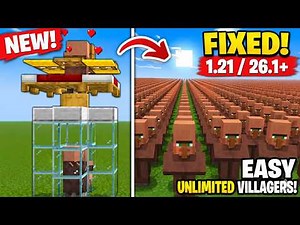Minecraft Villager Breeder FIXED for 1.21/26.1+