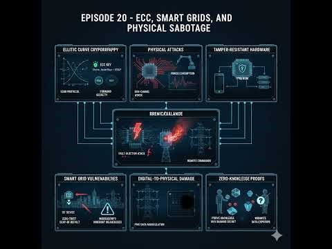 Episode 20 - ECC, Smart Grids, and Physical Sabotage