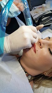 15K views · 29 reactions | Full Lip tattoo by Lisl, Powderpuff...