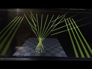 Grand ma2 using On PC connect to 3D stage