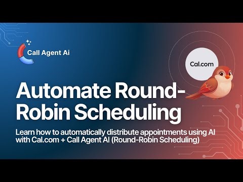Round-Robin Team Scheduling with AI (Call Agent AI + Cal.com)