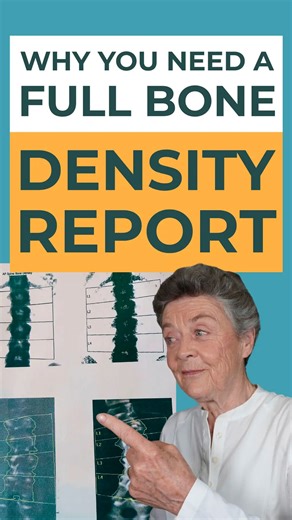 Your #bonedensity test might be missing the most important part. 🦴 Always ask for your full report with images — those pictures show real changes in bone structure and can reveal early signs of #boneloss. What you don’t see could matter most. 💡 Save this reminder for your next scan. Dr. Brown’s Better Bones Solution Masterclass shows you the exact steps to naturally strengthen bone at any age. Comment MASTERCLASS and we’ll send you the link! #BoneHealth #Osteoporosis #BoneStrength | Better Bon