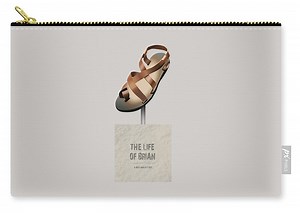 Monty Python's Life of Brian - Alternative Movie Poster Zip Pouch by Movie Poster Boy