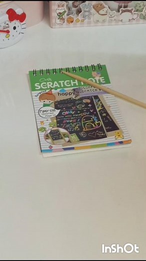 #creative Scratch note drawing 🎨 for all age art lovers.#colour magic ✨