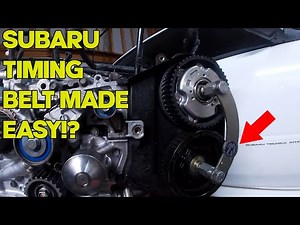 How To Do Timing On A Subaru! This tool makes it SO EASY!