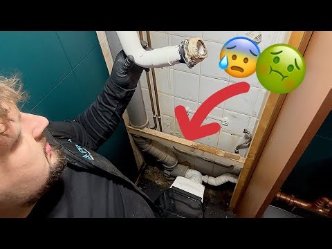 Completely Replacing URINAL Waste - You can SMELL this Video