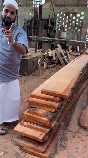 How We Cut and Treat Mahogany Wood for Furniture | 20ft Long Planks Available!