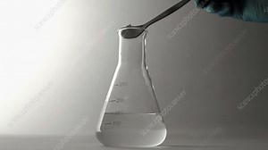 Solubility of starch - Stock Video Clip - K004/1193