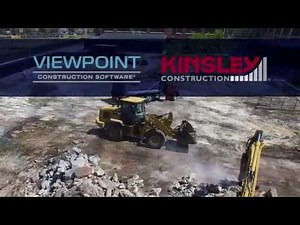 Viewpoint Construction Software featuring Kinsley Construction