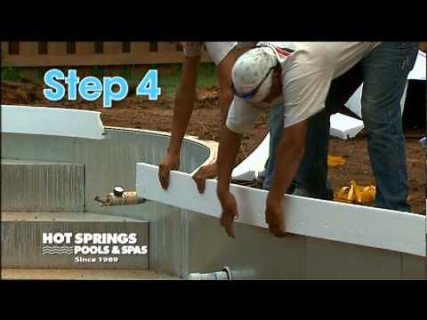 5 Steps to Building a Vinyl Pool | Hot Springs Pools & Spas | Greenville SC, Asheville NC
