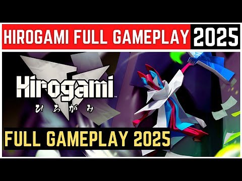 Hirogami Gameplay Walkthrough | New Origami Action Platformer 2025 (PC/PS5)