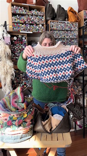 WIP Wednesday at Heavenly Yarns! #wipwednesday #lys #belfastmaine #knitting #yarn