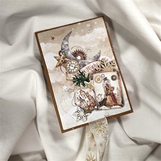 Handmade Christmas Card With Pop-up Design - Etsy