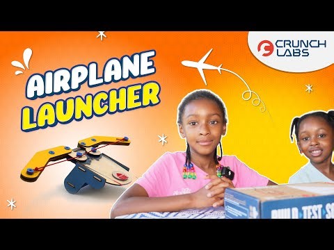 How the Airplane Launcher Works ✈️ | Spring-Powered STEM Build!
