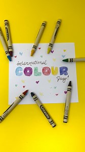 27K views · 450 reactions | Happy International Colour Day!  Today we show love and appreciation for all the colours in the world with our Limited Edition Retired Colours! What is your favourite retired colour? #staycreative #InternationalColourDay | Crayola | Facebook