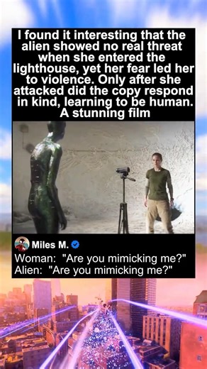 Annihilation (2018) - The Alien Fight Scene