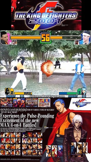 102K views · 2.8K reactions | The King of Fighters 2001 Edición Cosplay Hecha en Sinaloa México por El Gamer Cosplayer #ElGamerCosplayer #KOF #KOF2001 #KingOfFighters #NeoGeo | El Gamer Cosplayer | Facebook