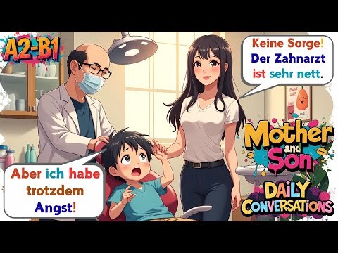 👩‍👦 Speak German Daily | Simple Family Chats for Starters 🚀🇩🇪